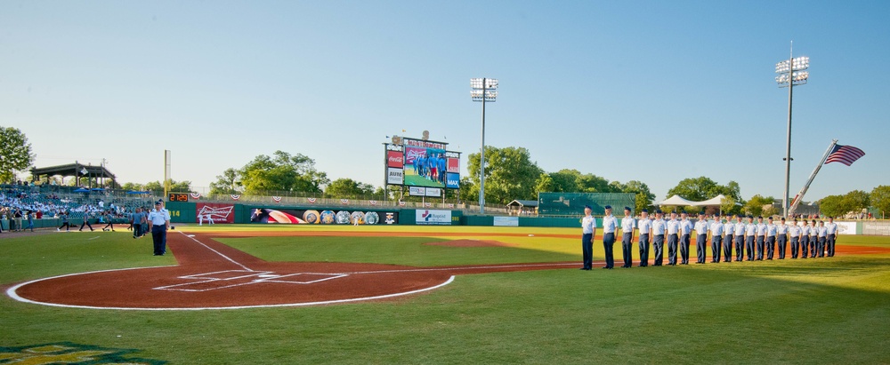 Military Appreciation Night at Riverwalk Stadium