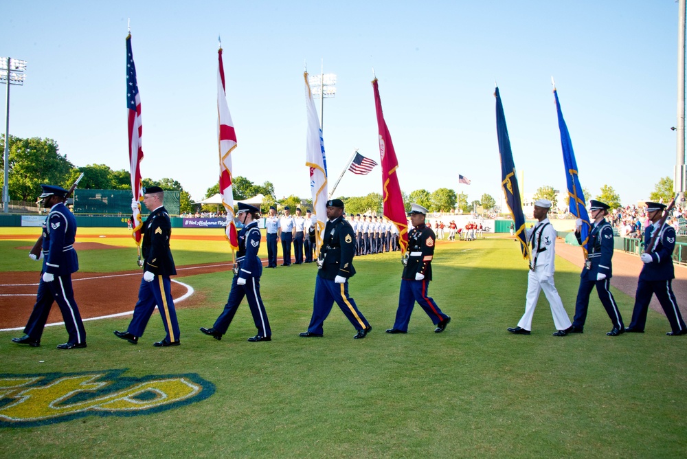Military Appreciation Night at Riverwalk Stadium