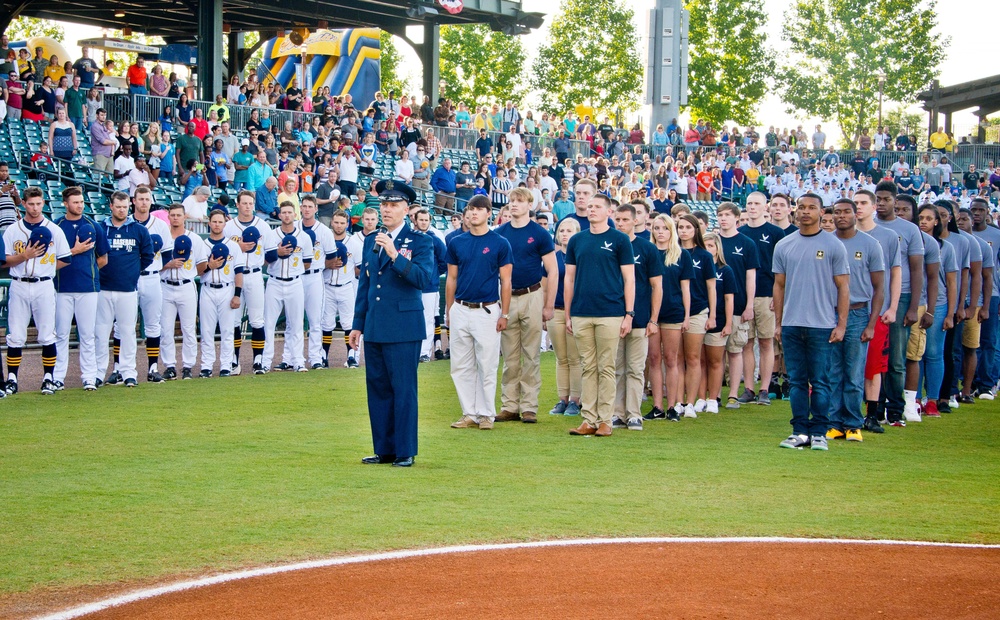 Military Appreciation Night at Riverwalk Stadium