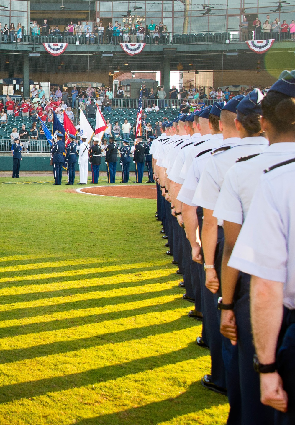 Military Appreciation Night at Riverwalk Stadium