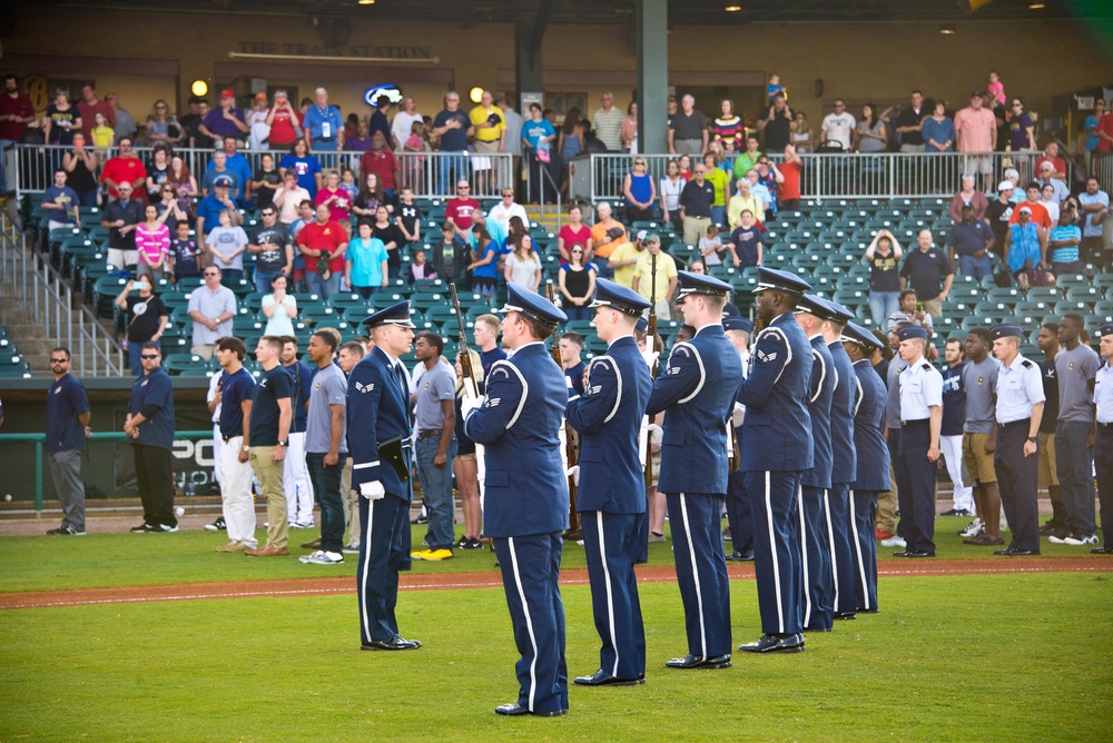 Military Appreciation Night at Riverwalk Stadium