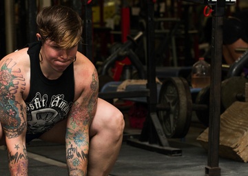 Out lifting the competition: Army Strongwoman trains for worlds