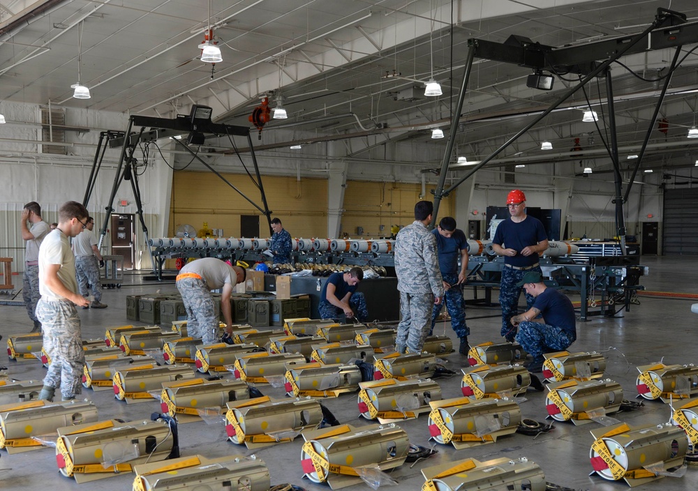 Sailors enable Airmen to build mines