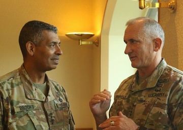 US Army Pacific Commanding General Gen. Robert Brown Visits Korea