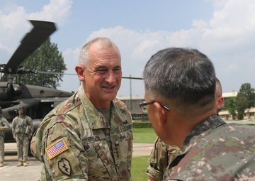 US Army Pacific Commanding General Gen. Robert Brown Visits Korea