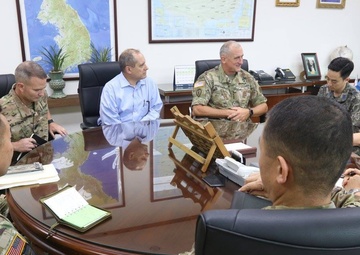 US Army Pacific Commanding General Gen. Robert Brown Visits Korea