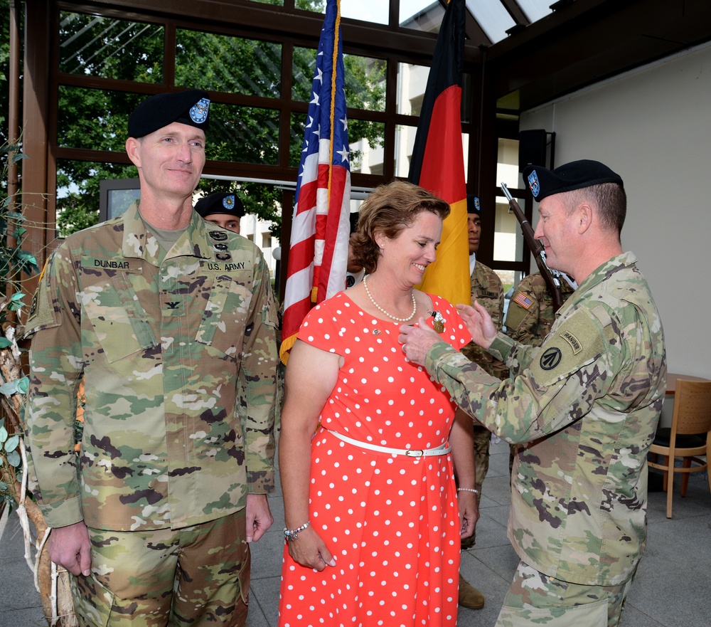 598th Transportation Brigade Change of Command