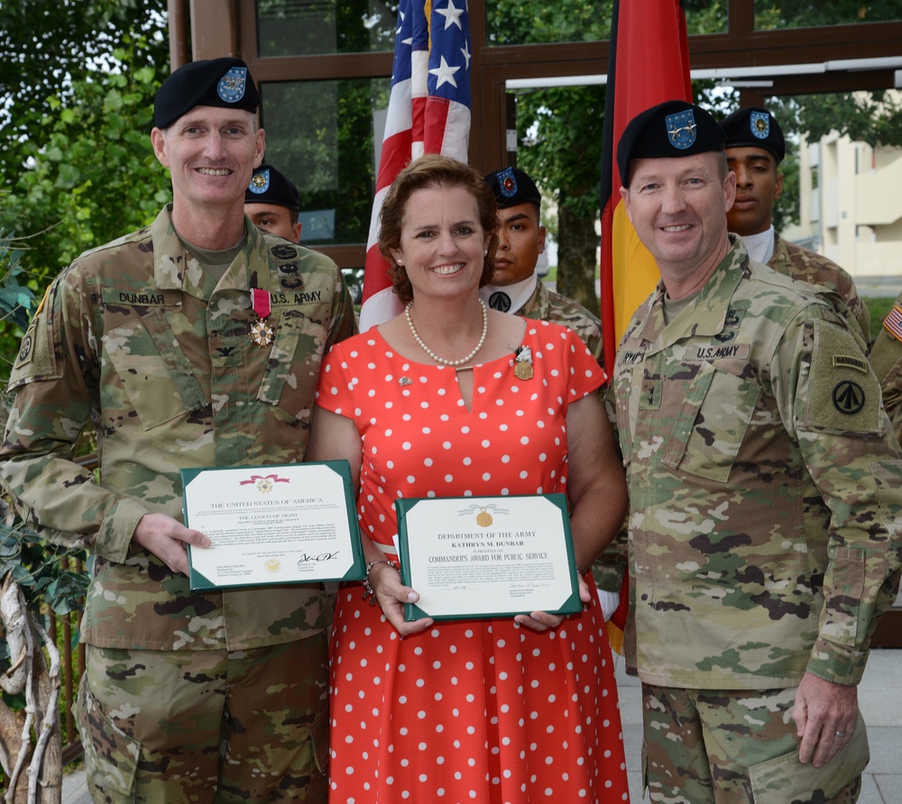 598th Transportation Brigade Change of Command