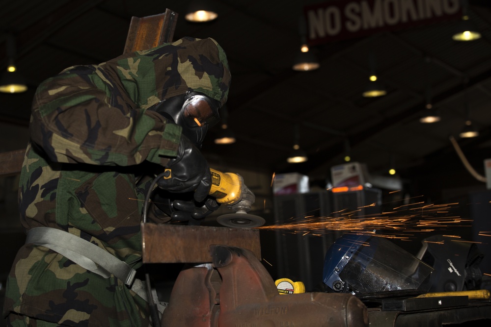 US Marines train for garrison and operational environments