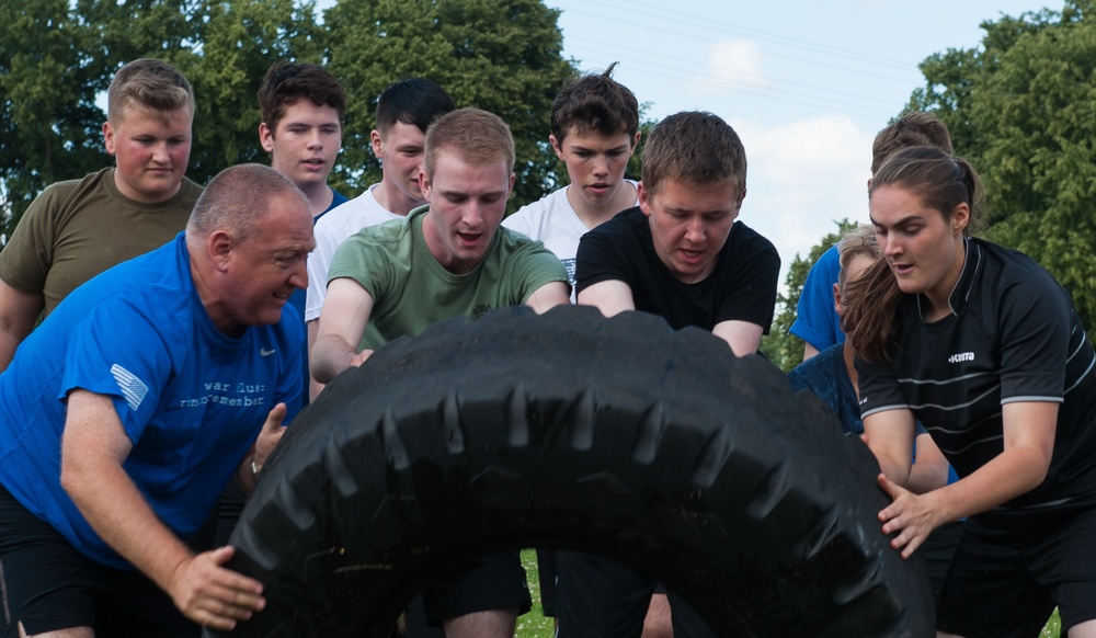 NCOA hots warrior day for British cadets