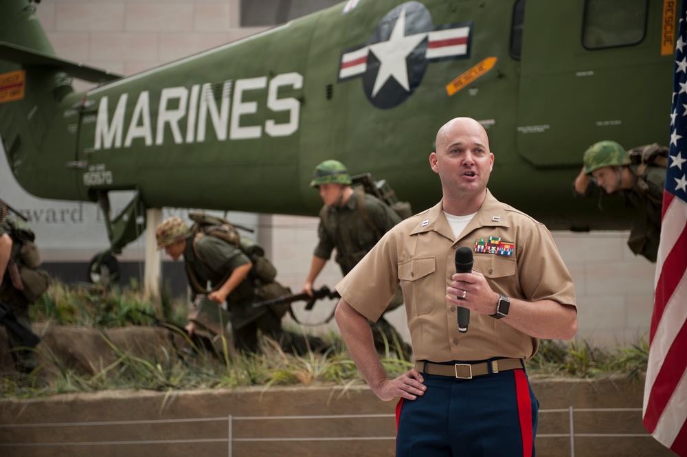 Gunnery Sgt. Stafford Retirement Ceremony