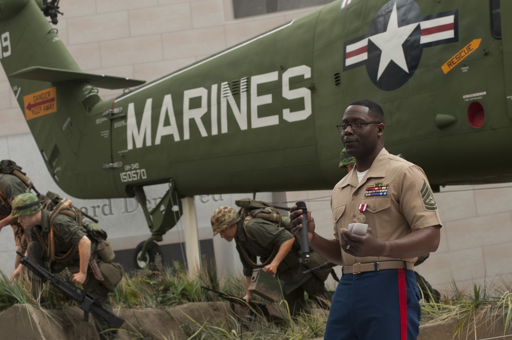 Gunnery Sgt. Stafford Retirement Ceremony
