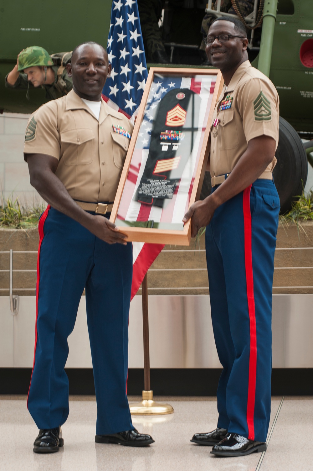 Gunnery Sgt. Stafford Retirement Ceremony