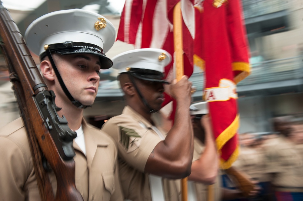 Gunnery Sgt. Stafford Retirement Ceremony