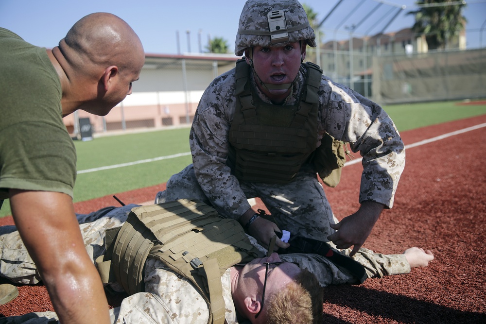 DVIDS Images From tourniquets to combat gauze, Marines learn life