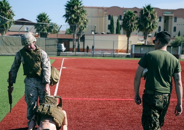 From tourniquets to combat gauze, Marines learn life-saving skills