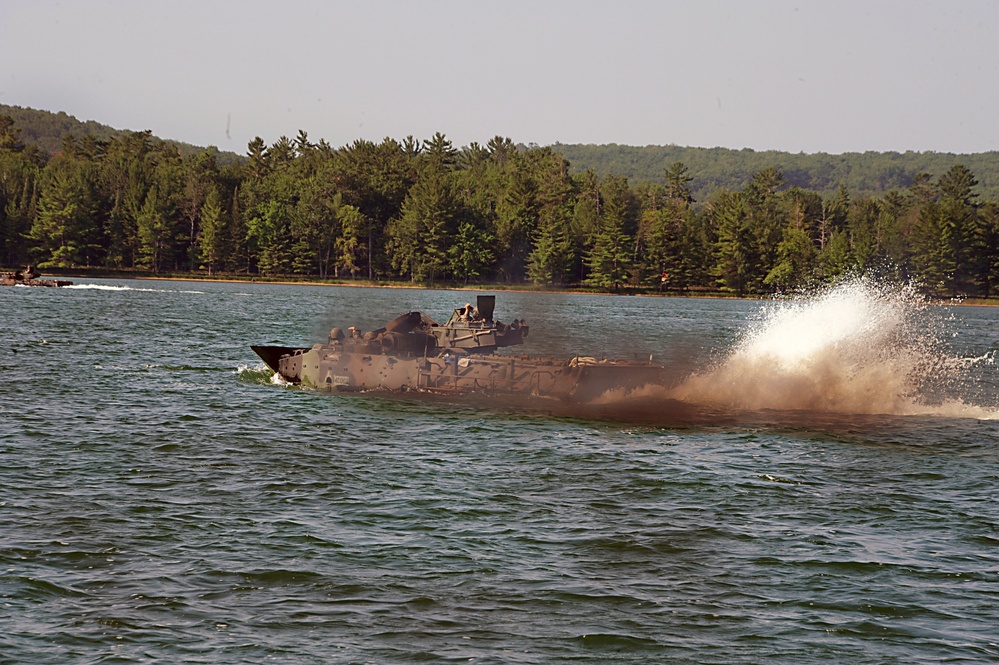 Marine Regiment rehearses amphibious assault