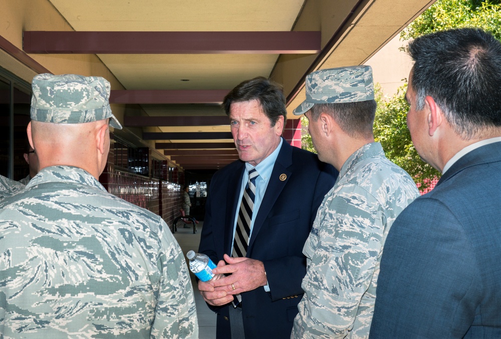 Congressman Garamendi visit to Travis AFB