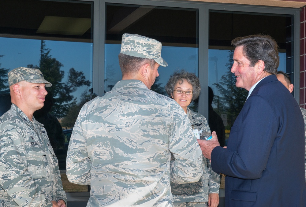 Congressman Garamendi visit to Travis AFB