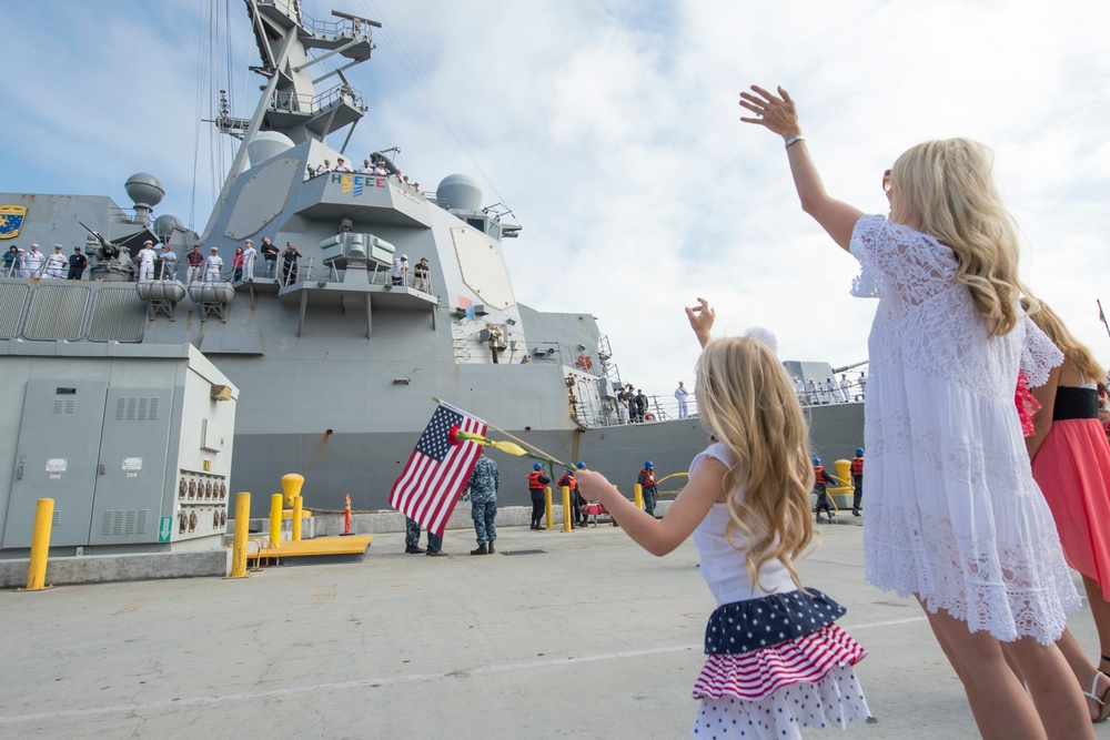 USS John C. Stennis Carrier Strike Group returns from deployment