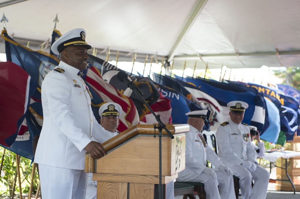 NCTAMS PAC Change of Command Ceremony