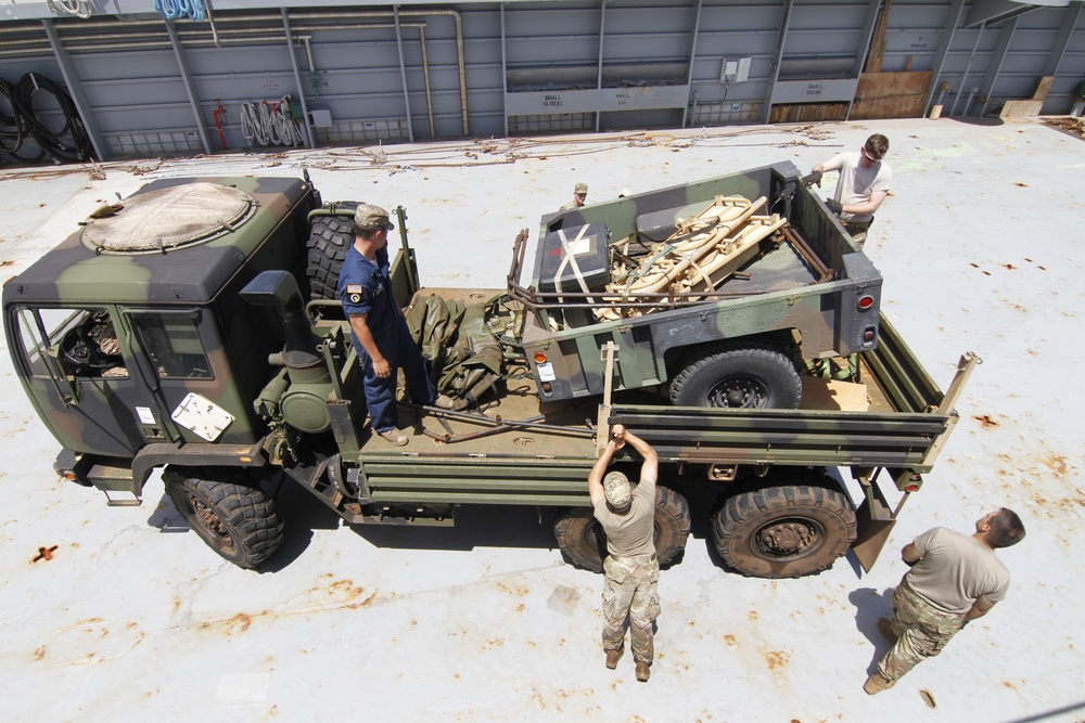 Army vessel departs in support Pacific Pathways