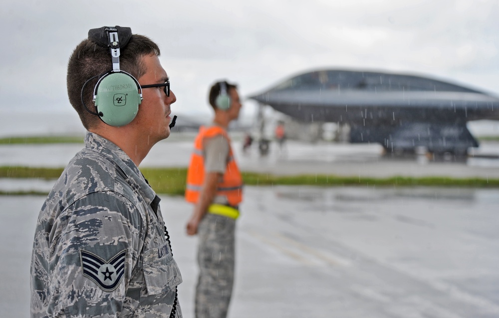 Bomber crews maintain readiness during BAAD missions