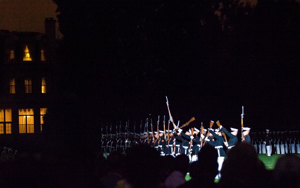 Marine Barracks Washington Evening Parade June 24, 2016