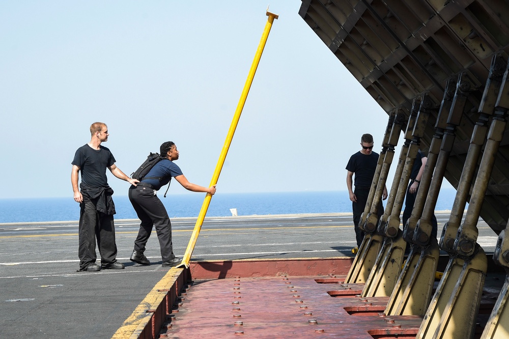 USS Dwight D. Eisenhower Deployment