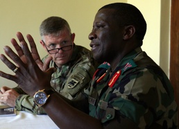 Southern African, USARAF leaders discuss regional concerns during SA16
