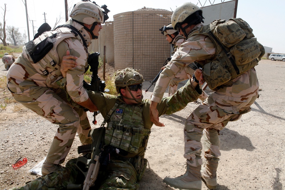 Task Group Taji conducts personal security detail training