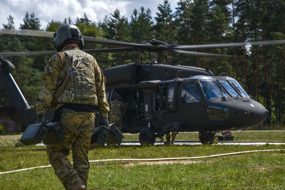 3rd Battalion, 501st Aviation Regiment Conducts Aerial Gunnery