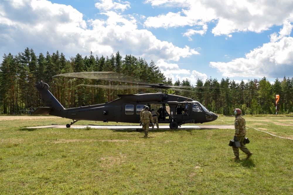 3rd Battalion, 501st Aviation Regiment Conducts Aerial Gunnery