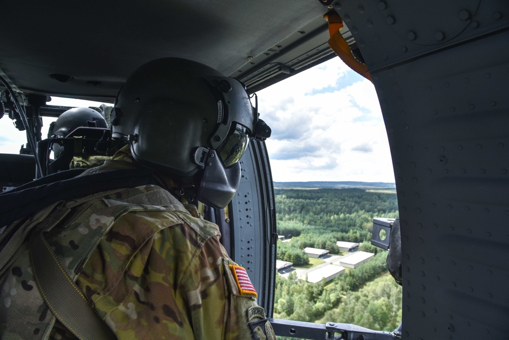 3rd Battalion, 501st Aviation Regiment Conducts Aerial Gunnery