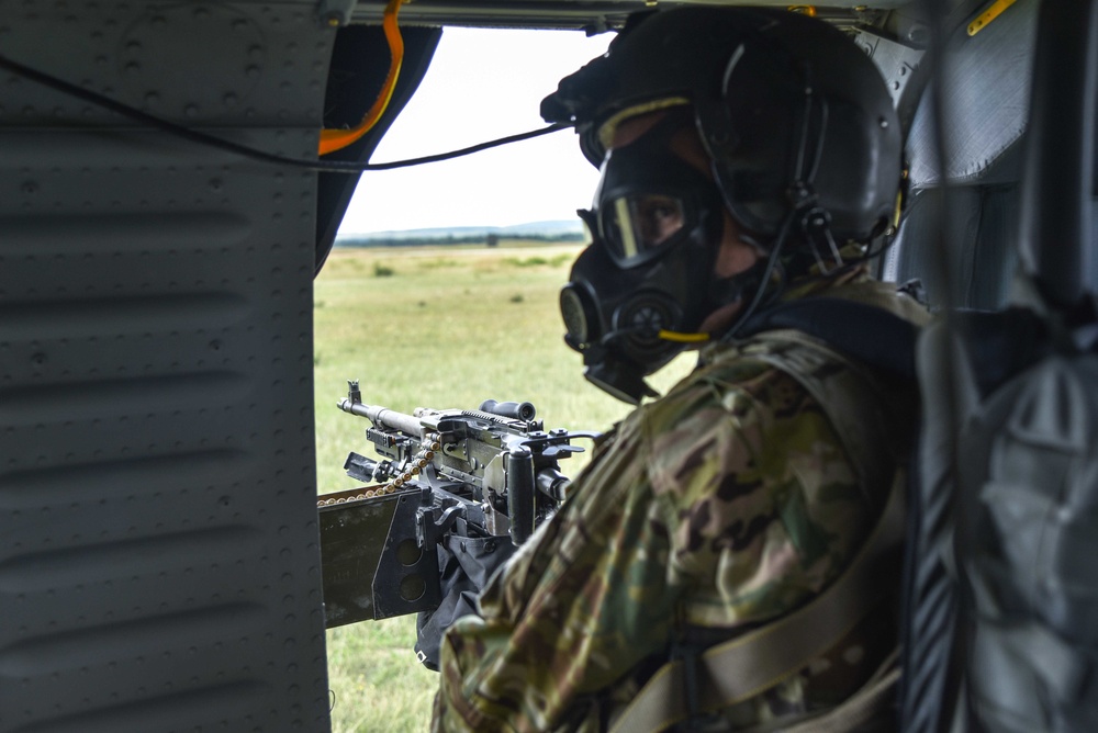 3rd Battalion, 501st Aviation Regiment Conducts Aerial Gunnery