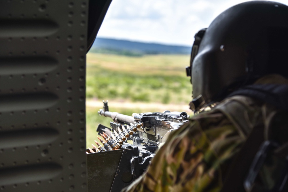 3rd Battalion, 501st Aviation Regiment Conducts Aerial Gunnery