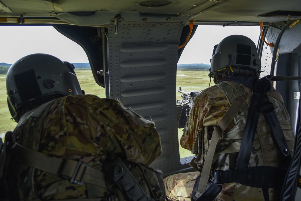 3rd Battalion, 501st Aviation Regiment Conducts Aerial Gunnery