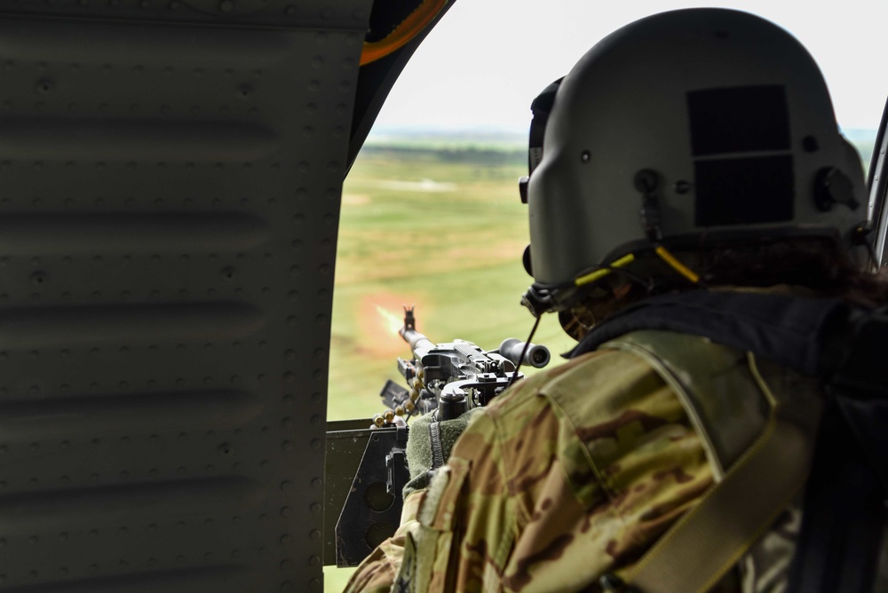 3rd Battalion, 501st Aviation Regiment Conducts Aerial Gunnery