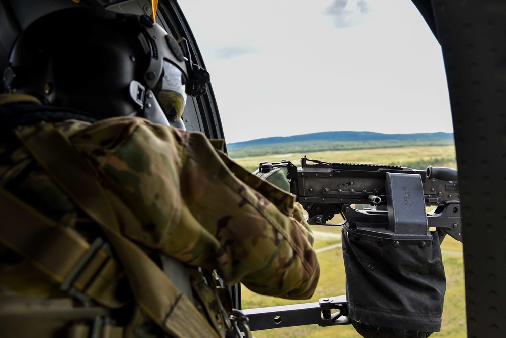 3rd Battalion, 501st Aviation Regiment Conducts Aerial Gunnery