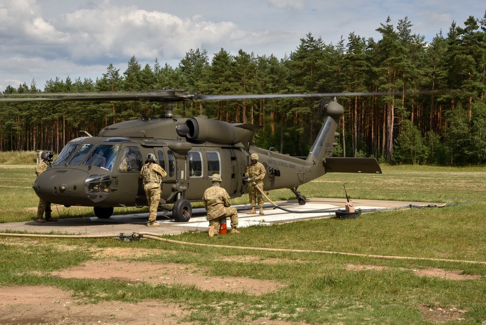 3rd Battalion, 501st Aviation Regiment Conducts Aerial Gunnery