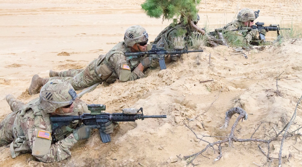 Joint Live Fire Training with Allies in the Baltics