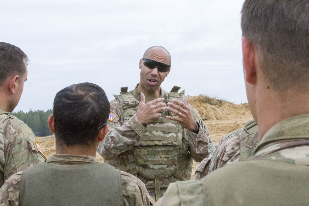 Joint Live Fire Training with Allies in the Baltics