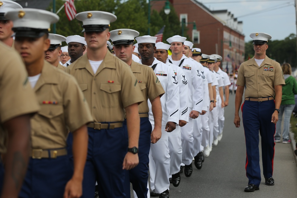 Marines, sailors join Rockland for Lobster Festival