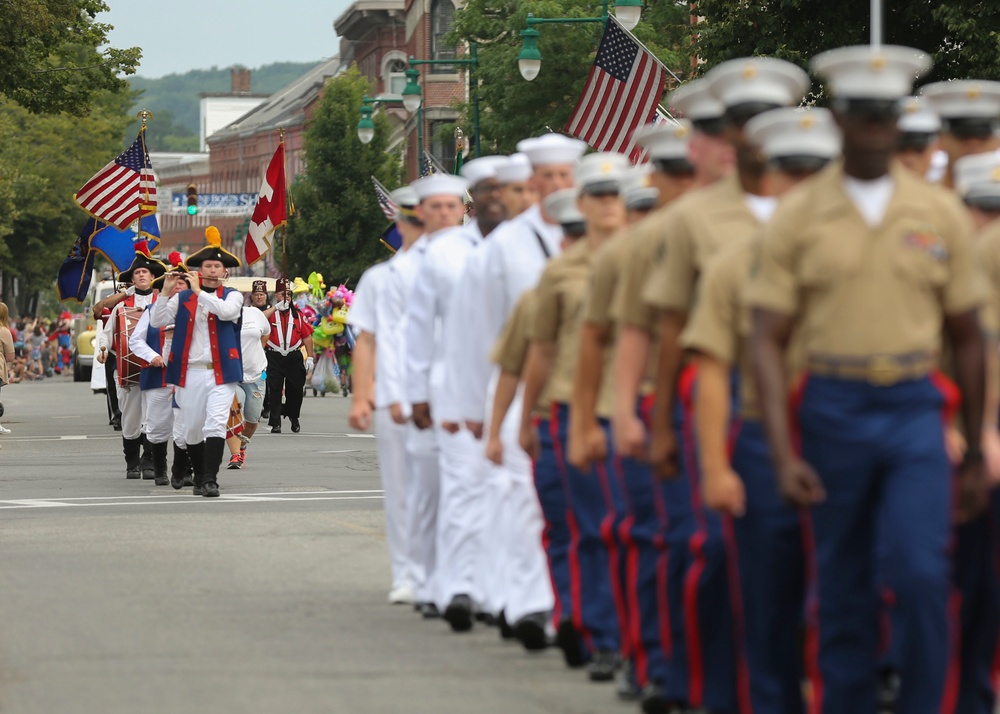 Marines, sailors join Rockland for Lobster Festival