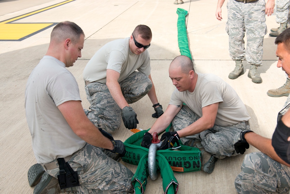 Maintainers learn new aircraft crash kit