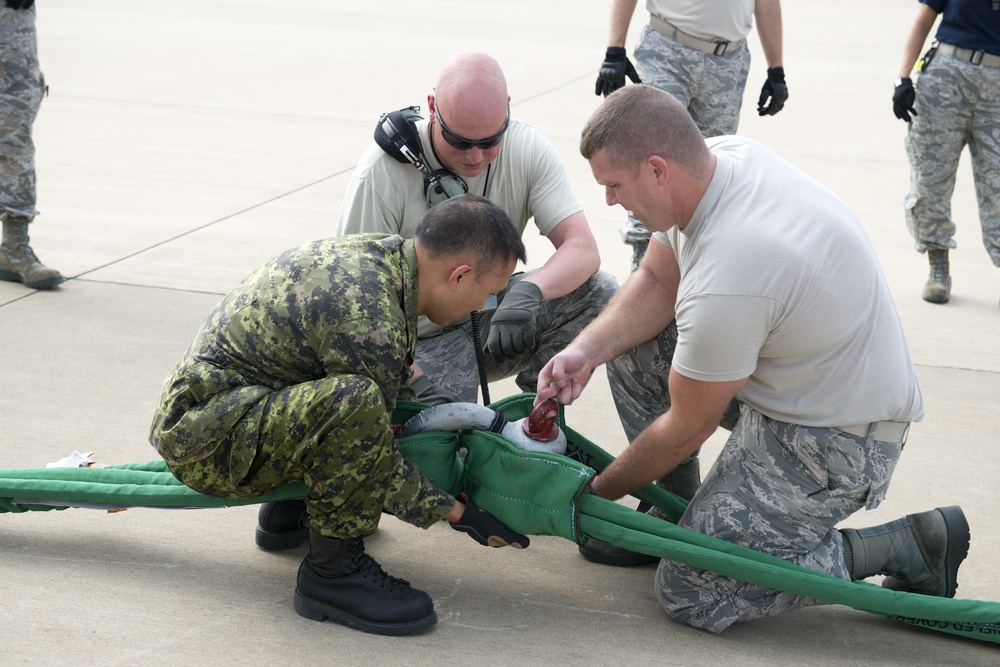 Maintainers learn new aircraft crash kit