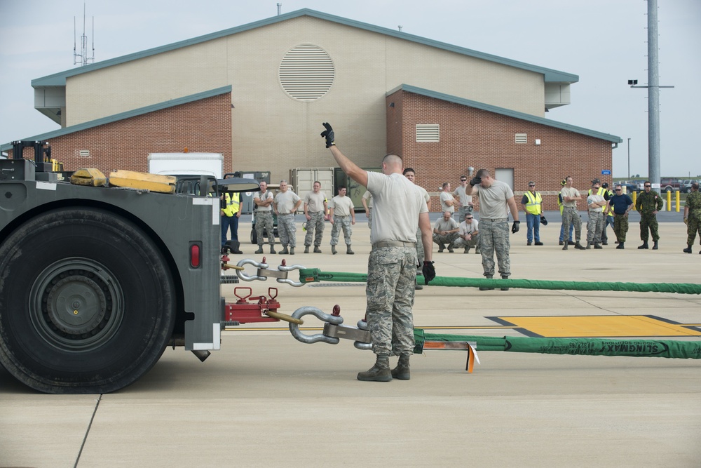 Maintainers learn new aircraft crash kit