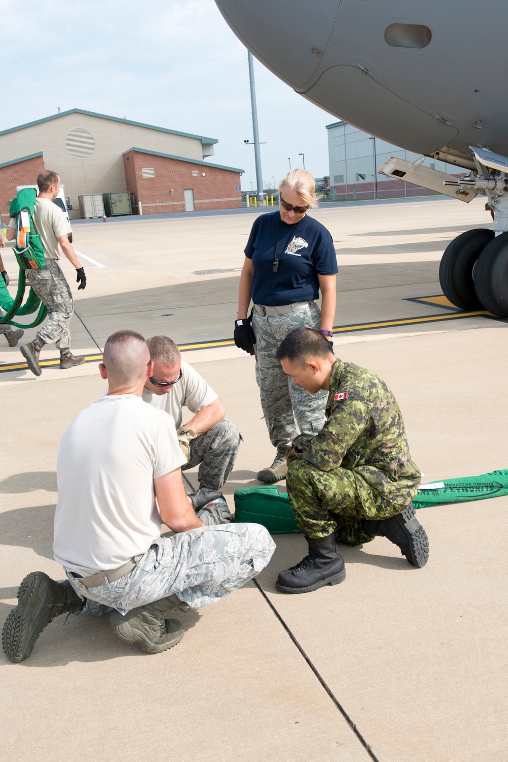 Maintainers learn new aircraft crash kit