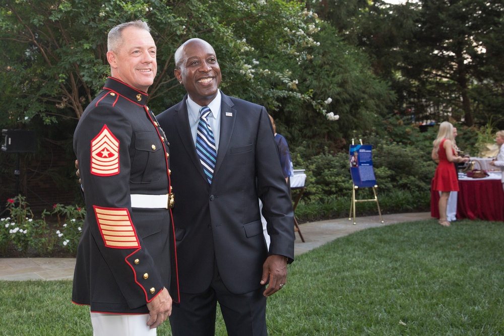 Marine Barracks Washington Evening Parade August 5, 2016