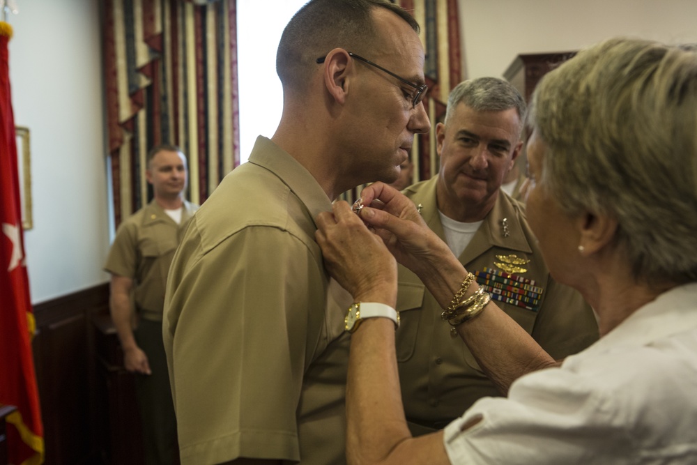 Col. Ryan P. Heritage Promotion Ceremony June 24, 2016